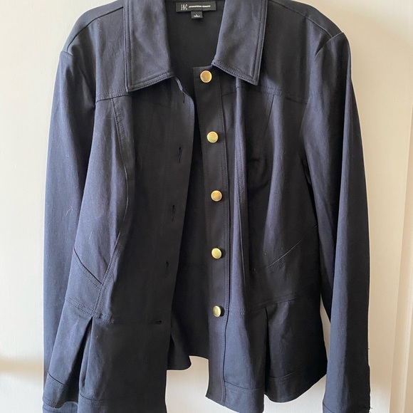 INC International Concepts Women’s Long Sleeves Front Button Jacket - Picture 7 of 7